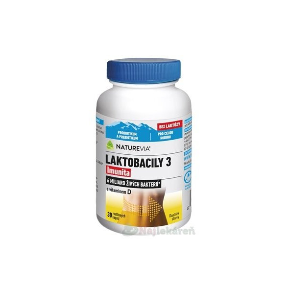 NATUREVIA LAKTOBACILY "3" Imunita