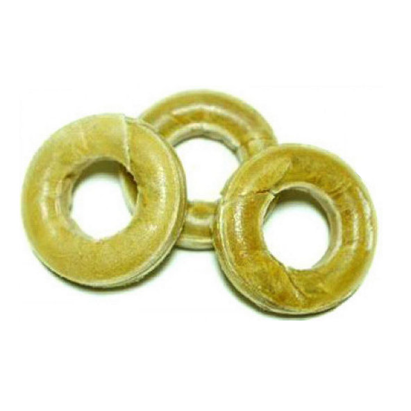 Maškrta Salač Koliesko z bielej kože 6cm, 10ks