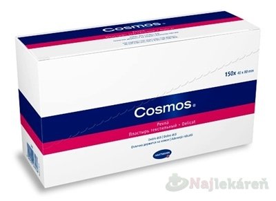 E-shop COSMOS Pevná náplasti na rany 40x80mm, 50x3ks (150ks)