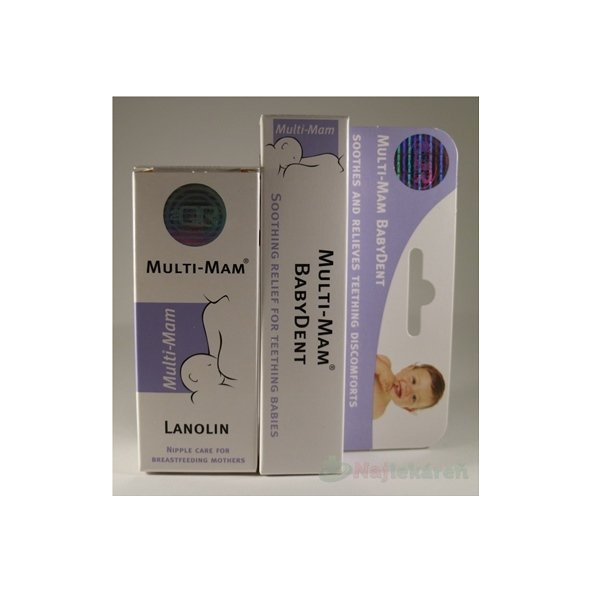 MULTI-MAM BABYDENT + MULTI-MAM LANOLIN
