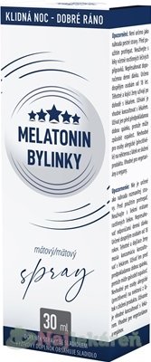 E-shop MELATONÍN BYLINKY, mätový sprej, 30 ml