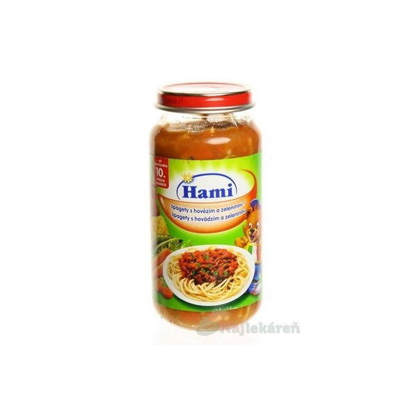 Hami príkrm Bolonské špagety