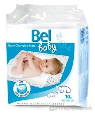 E-shop Bel baby prebaľovacie podložky 60x60cm 10ks