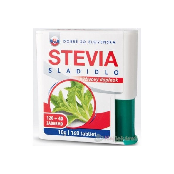 Dobré z SK STEVIA 120+40 zadarmo(160 ks)