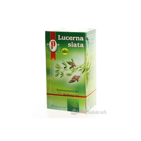 AGROKARPATY BIO Lucerna siata, Antireumatický čaj, 20x2 g