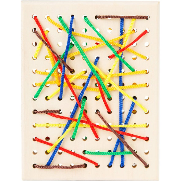 SMALL FOOT Doska drevená na prevliekanie