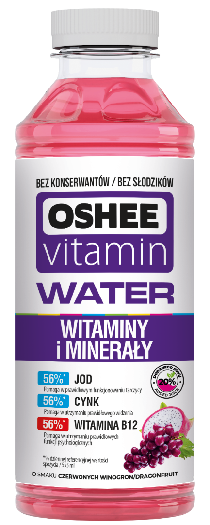 E-shop Vitamínová voda s minerálnymi látkami - OSHEE