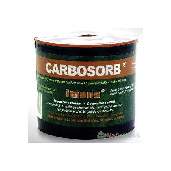 CARBOSORB na hnačku 25 g