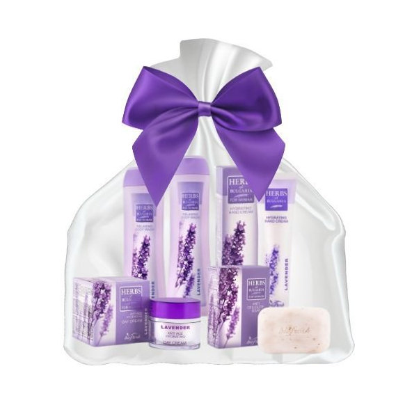 Darčekový balíček kozmetiky bulharská levanduľa