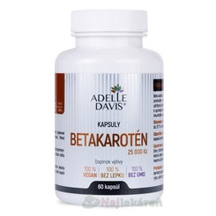Adelle Davis BETAKAROTÉN 25000 IU 60 kapsúl