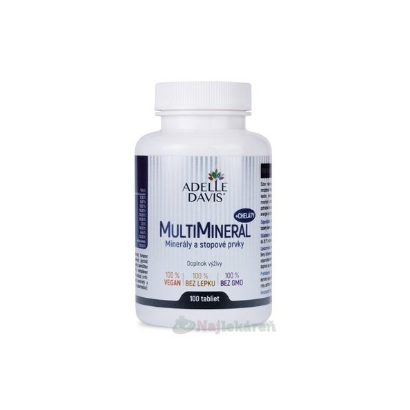 Adelle Davis MULTIMINERAL 100 tabliet