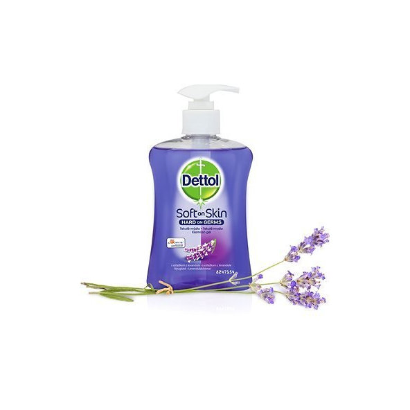 Dettol tekuté mydlo s výťažkom z levandule, 250 ml