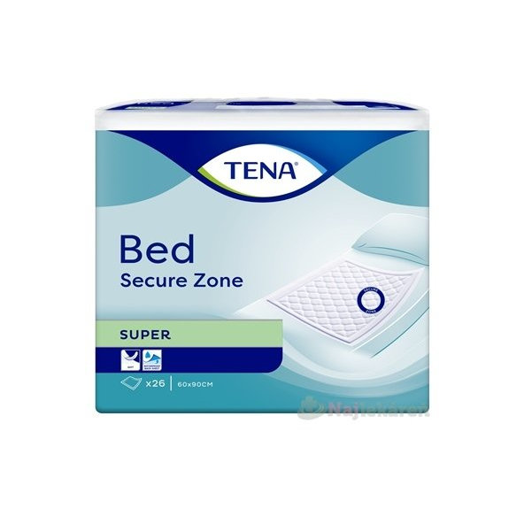 TENA Bed Super absorpčné podložky, 60x90 cm, 26 ks