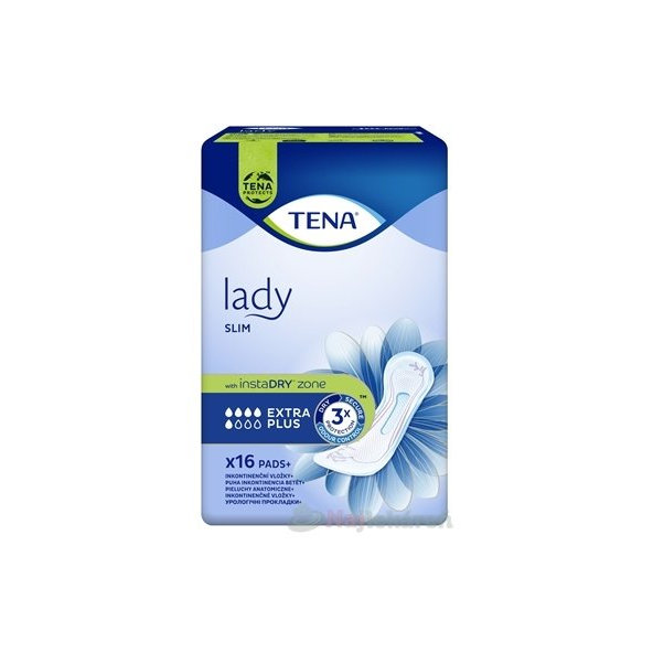 TENA Lady Slim Extra Plus inkontinenčné vložky 16 ks