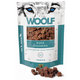 Maškrta Woolf kocky z kačacieho mäsa pre psy 100g