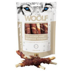 Maškrta Woolf žuvacie rolky s kuracím mäsom pre psy 100g