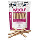 Maškrta Woolf kačací sendvič s treskou pre psy 100g