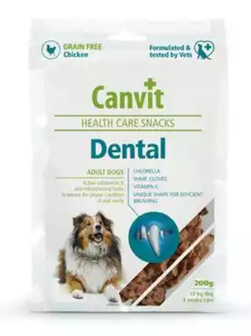 E-shop Maškrta Canvit Health snack pre zdravé zuby psov 200g