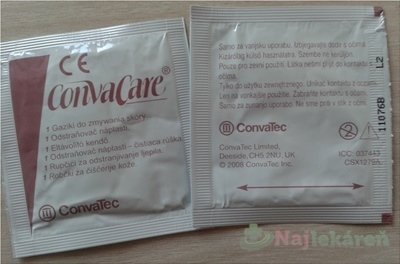 E-shop Convacare odstraňovač náplastí, pre stomických pacientov 90 ks