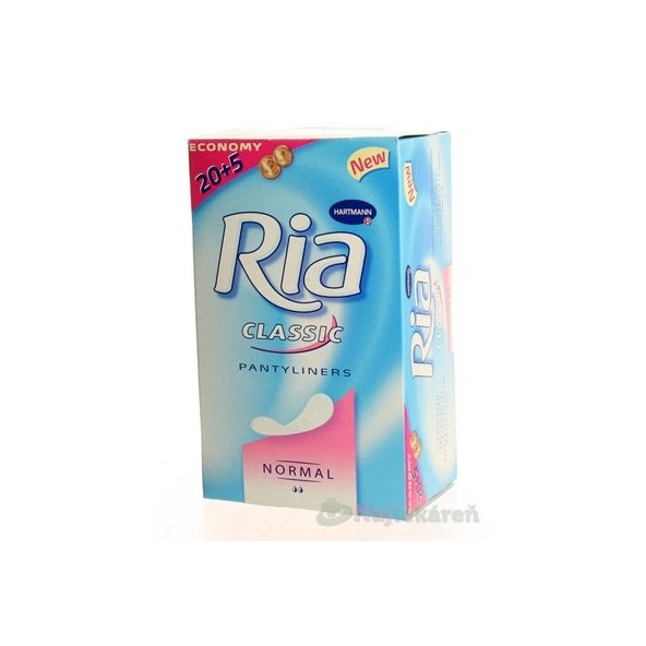 Ria SLIP CLASSIC NORMAL, hygienické vložky 25ks