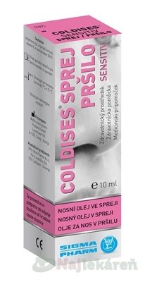 E-shop Coldises Sensitive nosový olej v spreji, 10 ml