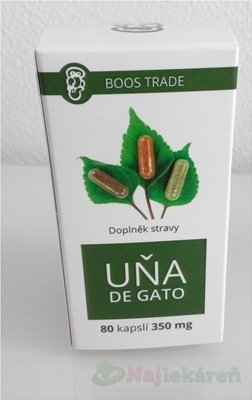 E-shop Boos Trade UŇA DE GATO 350 mg, 80 cps
