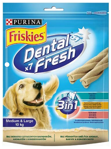 E-shop FRISKIES dog Dental Fresh maškrta pre psy 6x180g