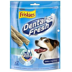 FRISKIES dog Dental Fresh maškrta pre psy 6x110g