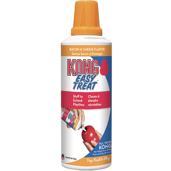 Maškrta Kong pasta v spreji cheddar syr 226g