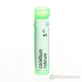 CORALLIUM RUBRUM, GRA HOM CH5, na spastický kašeľ, 4 g