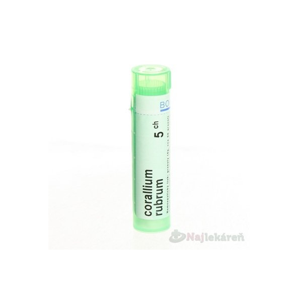 CORALLIUM RUBRUM, GRA HOM CH5, na spastický kašeľ, 4 g