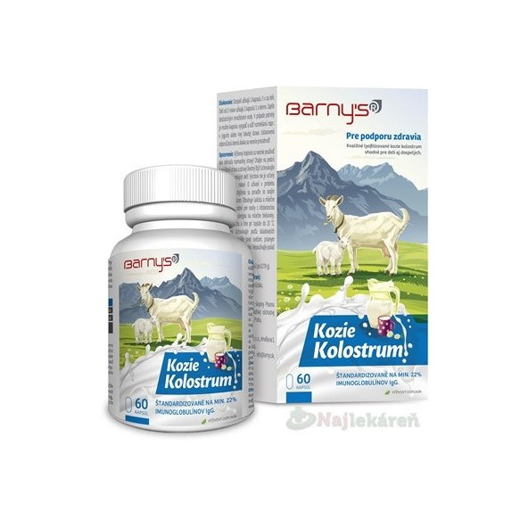 Barny´s Kozie Kolostrum, 60 cps