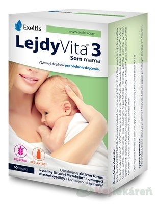 E-shop LejdyVita 3 Som mama, pre obdobie dojčenia, 60 cps