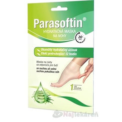 PARASOFTIN Hydratačná MASKA na nohy, 1x1 pár