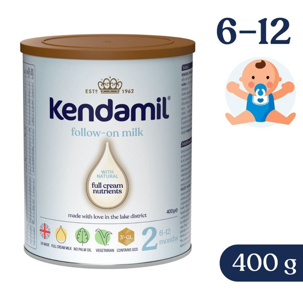 KENDAMIL Pokračovacie dojčenské mlieko DHA+  400 g
