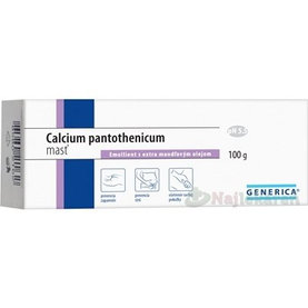 GENERICA Calcium pantothenicum masť, Emollient s extra mandľovým olejom 100 g