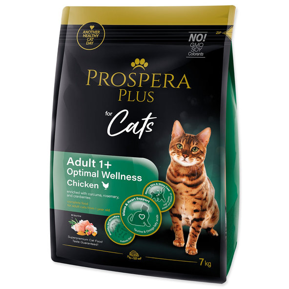 Krmivo Prospera Plus Adult 1+ Chicken  Optimal Wellness 7kg