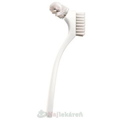 Kefka so špirálou BDC 150 biela na čistenie protéz, 1 ks