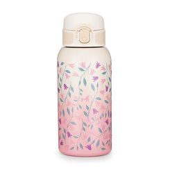 PETITE&MARS nerezová termo fľaša Delicate Flowers 500 ml 36m+