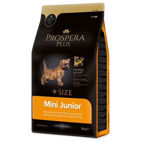 Krmivo Prospera Plus Mini Junior kura s ryžou 8kg