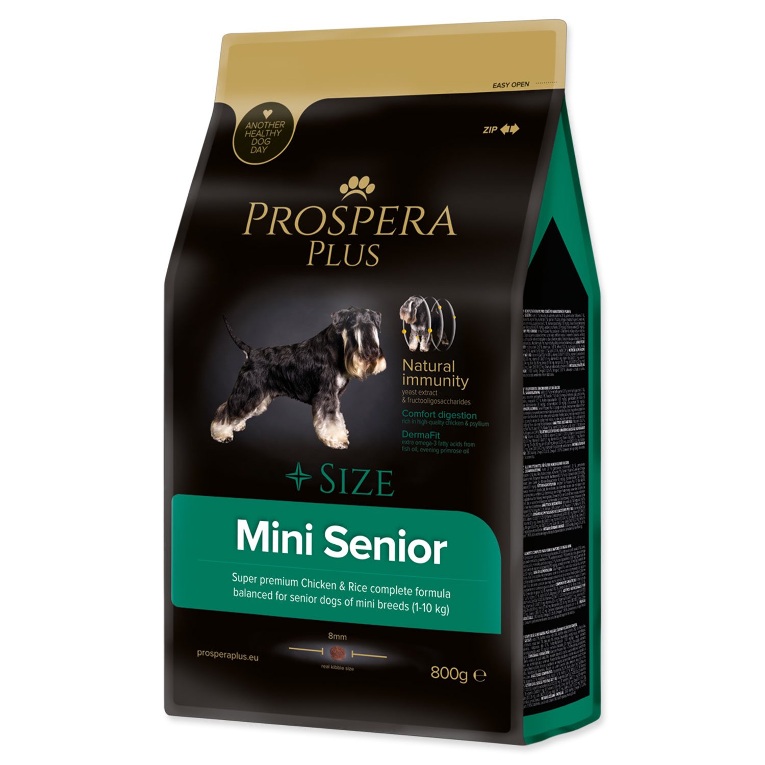 Krmivo Prospera Plus Mini Senior kura s ryžou 0,8kg