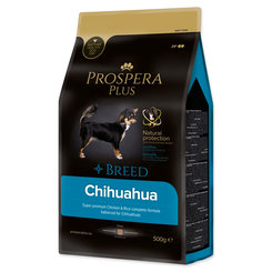 Krmivo Prospera Plus Chihuahua kura s ryžou 0,5kg
