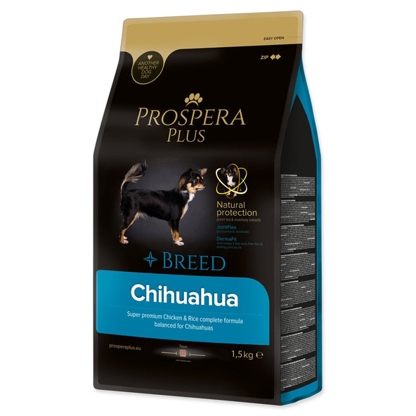 Krmivo Prospera Plus Chihuahua kura s ryžou 1,5kg