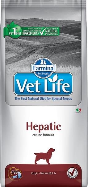 E-shop Farmina Vet Life dog hepatic 12kg