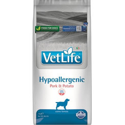 Farmina Vet Life dog hypoallergenic, pork & potato 12kg
