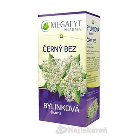 MEGAFYT Bylinková lekáreň BAZA ČIERNA, bylinný čaj, 20x1,5 g