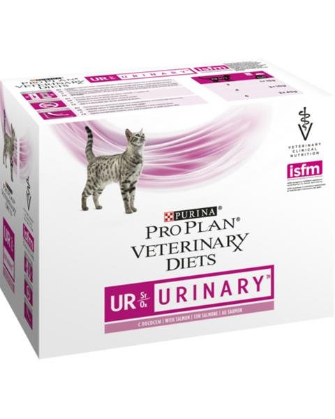 E-shop Purina VD Feline - UR St/Ox Urinary Salmon kapsičky pre mačky 10x85g
