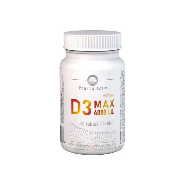 Pharma Activ Vitamin D3 MAX 4000 I.U.