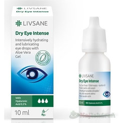 LIVSANE Intenzívne očné kvapky na suché oči, 10 ml