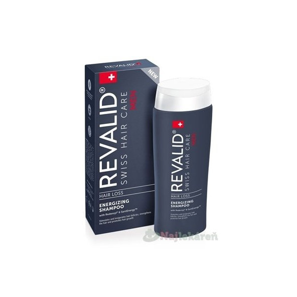 REVALID MEN ENERGIZING SHAMPOO šampón proti vypadávaniu vlasov pre mužov 200 ml